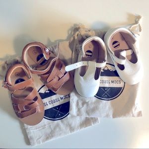 Handmade West Coast Mocs toddler shoes - size 7